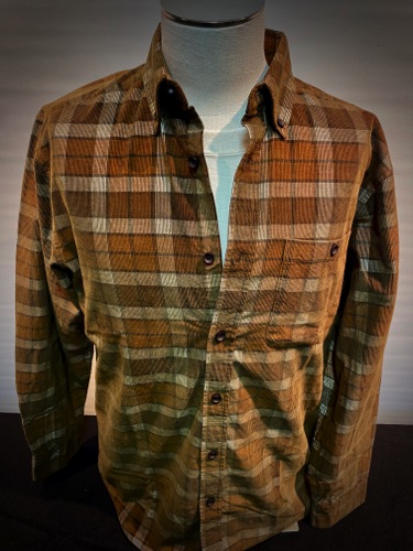 82242-5A Brown/ Black
Corduroy Plaid
4900-32 Ivory Tee