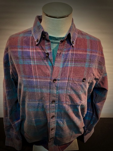 82241- 9B Wine/Teal
Corduroy Plaid
4900-24 Blue Spruce Tee