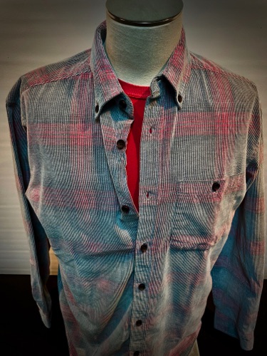 81043-25A Grey/Red
Corduroy Plaid
4900-65 Brick Tee