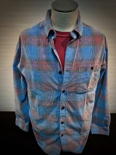 81043-28A Royal/Red
Corduroy Plaid
4900-65 Brick Tee