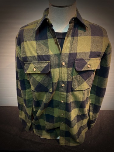 82124-4  Olive/ Black
Classic Brawny Weight 
Buffalo Plaid
4900-21 Black Tee